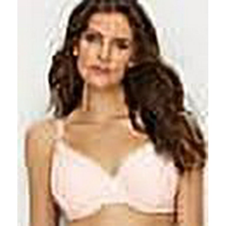 Women's Olga GB0561A No Side Effects Contour Underwire Bra (Rosewater 40C)