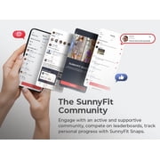 Sunny Health & Fitness MotionMax Foldable Magnetic Rowing Machine with Full Feathering Capability + Extra-Long 51” Rail w Smart Bluetooth & FREE SunnyFit® App- SF-RW522067