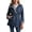 Dark Navy Blue, variant on URBAN REPUBLIC Girls Rain Jacket - Raincoat for Girls Slicker Shell Windbreaker Kids Raincoat (7-16)