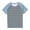 Blue-1, variant on Virmaxy Kids Cute Striped Printed T-Shirt Toddler Kids Shoulder Sleeve Round Neck Shirt Summer Casual Loose Short Sleeve Tops 2025 Summer Cotton Loose Fit Crewneck Blouses Tops Army Green-1 3 Years