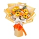 thumbnail image 1 of Hermoso ramo de jabón, flores artificiales con aroma floral para regalo de cumpleaños Amarillo, 1 of 5
