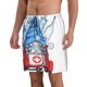 thumbnail image 2 of Balery Medicine Gnome Truck Red Traje de Baño Estilo Hawaiano para Hombre, Shorts de Secado Rápido con Bolsillos-Small, 2 of 6