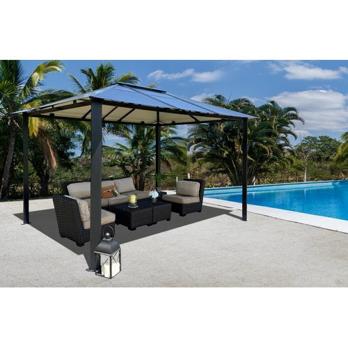 Durham 10' x 13' Hard Top Gazebo by Paragon Group USA