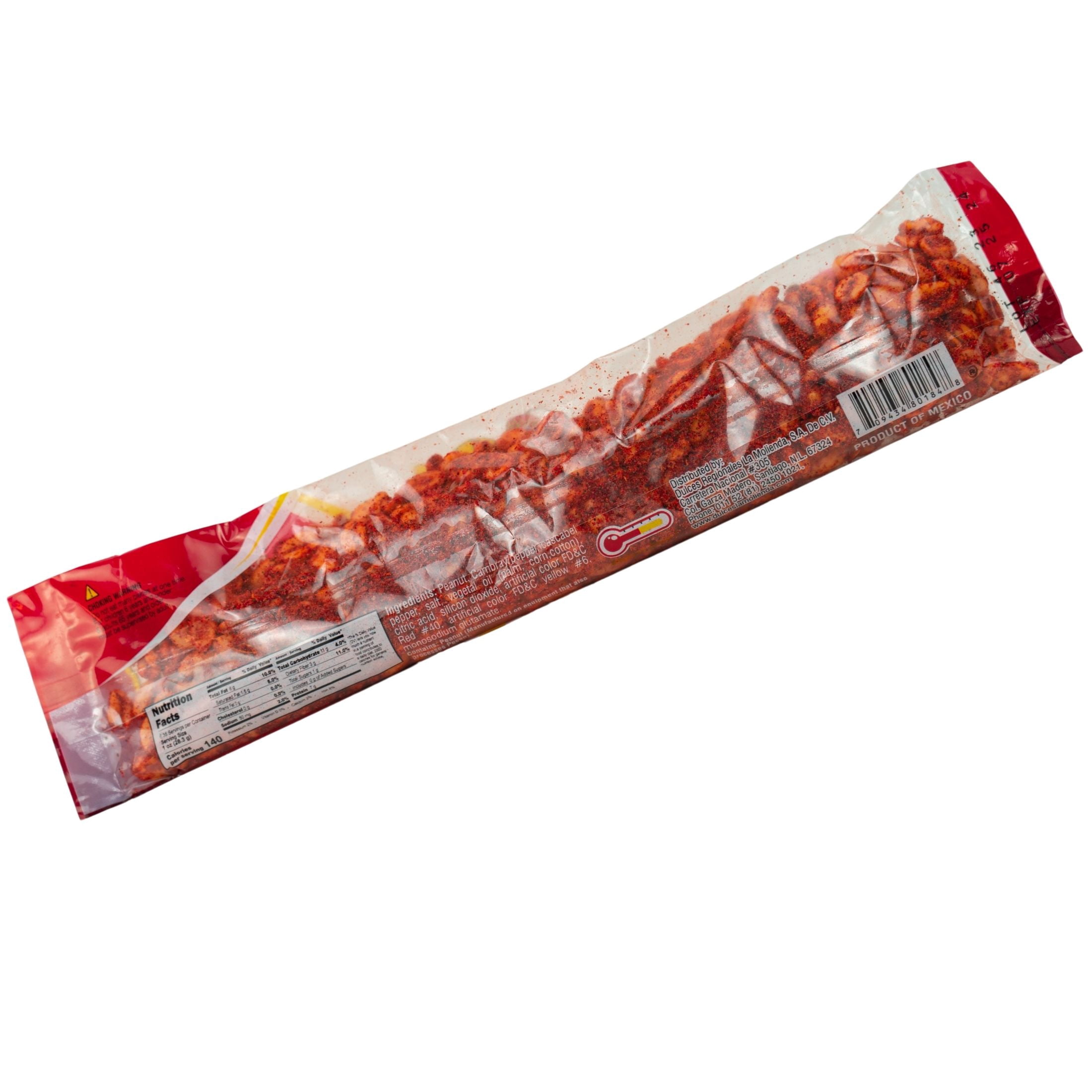 La Molienda Spicy Peanuts, Mexican Traditional Nut Treat, 6.3 oz