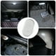 thumbnail image 5 of Luz táctil recargable de coche LED brillante Lámparas de techo Automóvil Interior Atmósfera Atmósfera Inspección Iluminación Pie 2pcs Luz azul seitruly  EL006027-04B, 5 of 7