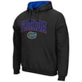 thumbnail image 2 of Men's Colosseum Black Florida Gators Arch & Logo 3.0 Pullover Hoodie, 2 of 4