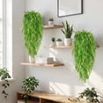 thumbnail image 6 of Waipfaru Artificial Hanging Plants Fern Vine,8 Pack Fake Ivy Leaves Plastic Plants, Faux UV Resistant Greenery Decor for Indoors & Outdoors, 6 of 7