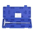 thumbnail image 2 of Depth Vernier Caliper Micrometer Measuring Tool 0.02mm Resolution Woodworking Metal Ruler for Inside Outside Depth Step Measurements with Storage Box, 2 of 7