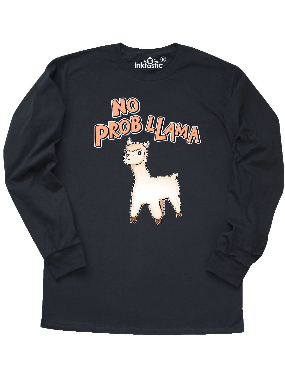No Probllama Llama Funny Cool Retro Men Women Unisex Top Hoodie Sweatshirt 2200