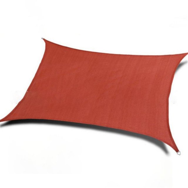 Herramienta De Lona Para Sombrilla Al Aire Libre Marrón De Verano Para Bloquear La Luz Ultravioleta, Tela Fácil De Usar 3 * 3 M A Prueba De Agua Rojo Verde Cocina, Decoración y Otros
