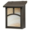 thumbnail image 1 of Americas Finest Lighting AF-3021-BZ-HN Arch Verical Mailbox, Honey - Architectural Bronze, 1 of 1