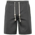 thumbnail image 1 of Munlar Mens Shorts,Fashion Plus-Size Man Solid Elastic Waist Loose Pockets Bandage Short Pants, 1 of 4