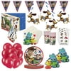 Toy Story Birthday Party Decorations and Tableware Kit for 16 Guests