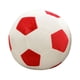 thumbnail image 1 of KAKOWELY Almohada creativa de balón de fútbol, cojines de peluche para el hogar y la oficina (rojo y blanco, 20 cm), 1 of 4