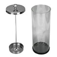 thumbnail image 3 of Glass Soaking Jar, Large Capacity Barbicide Soaking Jar Anti Drop Non Slip  For Barber Tools For Nail Salon Supplies, 3 of 8