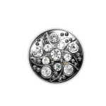 Swirl Rhinestone Buttons - Expo Int'l 3/4
