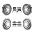thumbnail image 1 of Transit Auto Front Rear Coated Disc Brake Rotors and Ceramic Pads Kit for Car 2013-2016 Dodge Dart KGT-100797, 1 of 11