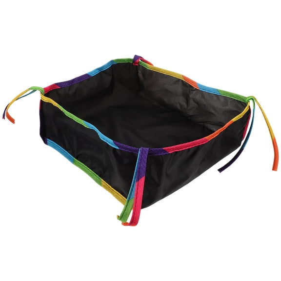 HEANUJJ Stroller Mesh Storage Bag for Caregivers Black 1Pack