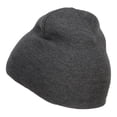 thumbnail image 2 of Mini Hot Dog Embroidered Short Beanie - Dk Grey OSFM, 2 of 5
