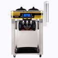 thumbnail image 4 of VEVOR Commercial Ice Cream Maker, 22-30L/H Yield,2350W Countertop Soft Serve Machine with 2x6L Hopper 2L Cylinder LCD Panel Puffing Shortage Alarm,Frozen Yogurt Maker, 4 of 10
