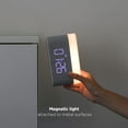 thumbnail image 4 of Réveil Veilleuse à Recharge Sans Fil 15 W, Réveil Numérique avec Veilleuse, Réveil Tactile de Chevet avec Luminosité Réglable, 4 of 6