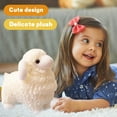 thumbnail image 5 of Cute Sheep Plush Toy With Soft Fluffy Texture Big Black Bright Eyes And Round Body, High Quality Plush Fabric Skin-Friendly Non-Irritating Pp Cotton Filling For Comfortable, 5 of 5