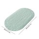thumbnail image 3 of Alfombra de Ducha Antideslizante para Baño con Ventosas Fuertes, Alfombra de Plástico Ovalada para Piso de Bañera, Alfombra de Masaje para Pies para Seguridad en la Ducha, Gris Blanco Verde Café, 3 of 6
