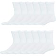 thumbnail image 1 of AmPm mens Freshiq X-temp Active Cool Crew Socks, 12-pack, 1 of 6
