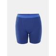 thumbnail image 2 of No Boundaries Cotton Stretch Ribbed Boxer Shorts, Women's XS-3XL, 2 of 3
