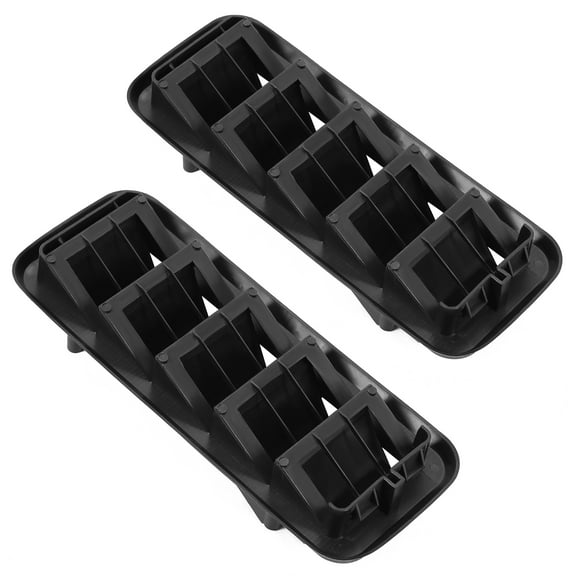 2x Back Panel Cab Air Vent Relief Grille For 1999-22 Chevrolet Silverado Sierra