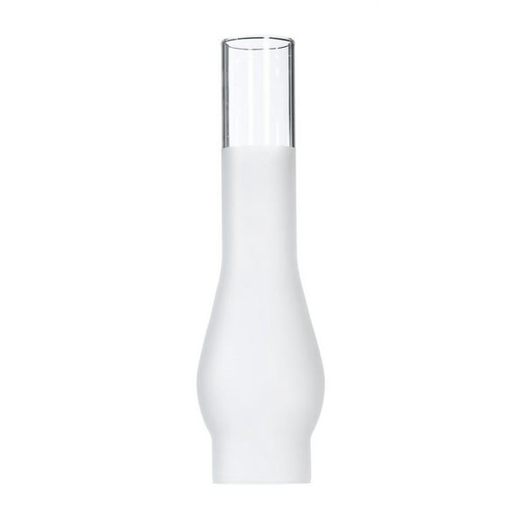 B&P Lamp® 2 5/8 Inch by 11 5/8 Inch Rayo and Central Draft Style Lamps with Frosted Design for Vintage and Antique Style Globes