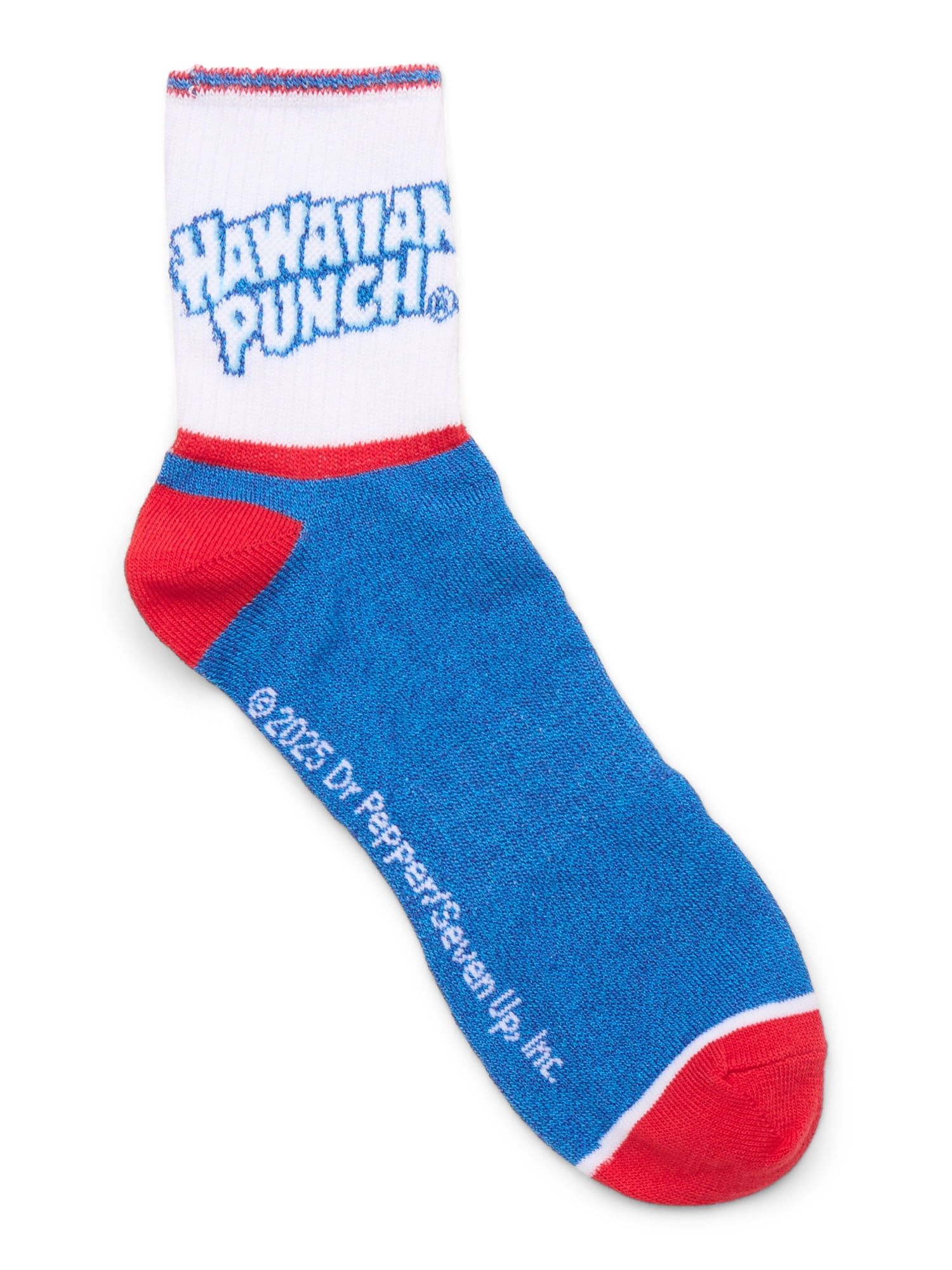 Soda Brands Men's Quarter Crew Ankle Socks, 6-Pack, Shoe Sizes 8-12