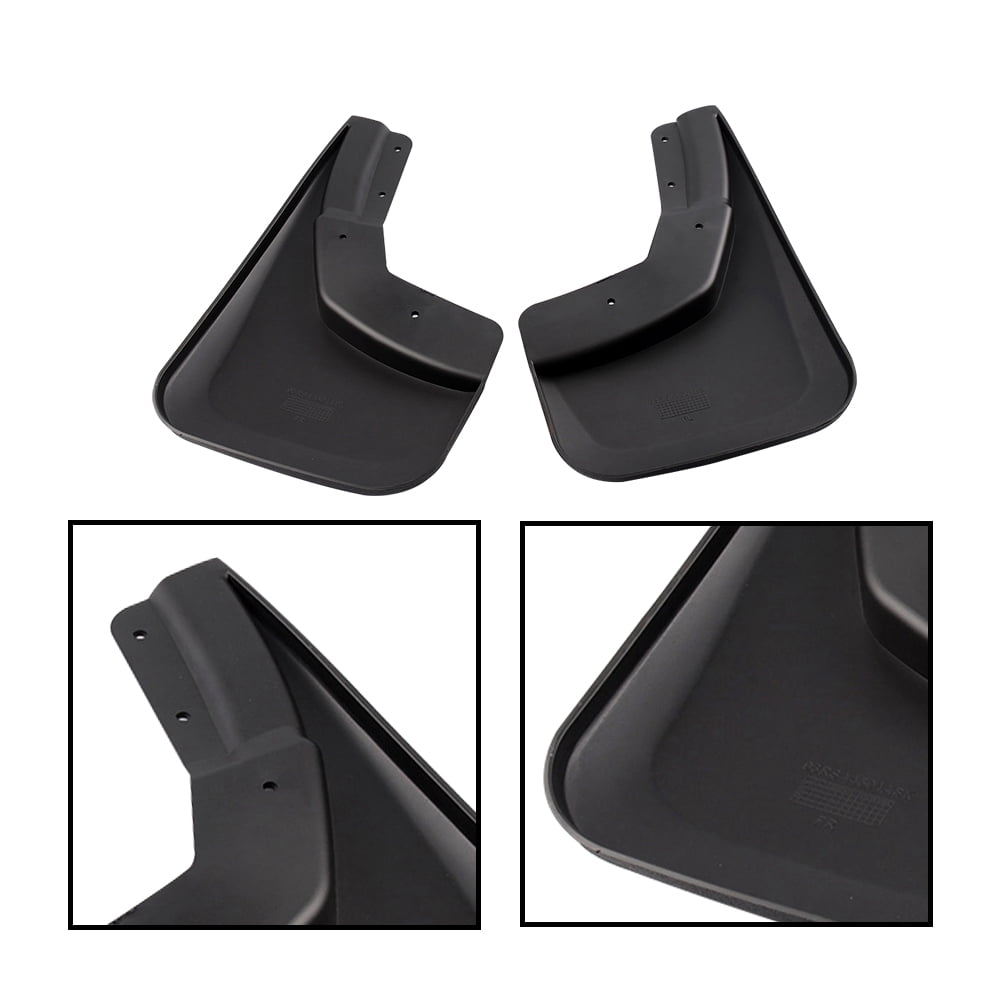 PIT66 Splash Guard Mud Flaps Fender Mudguards, Fit for 2014-2018 Silverado 1500/2015-2018 Silverado 2500 3500