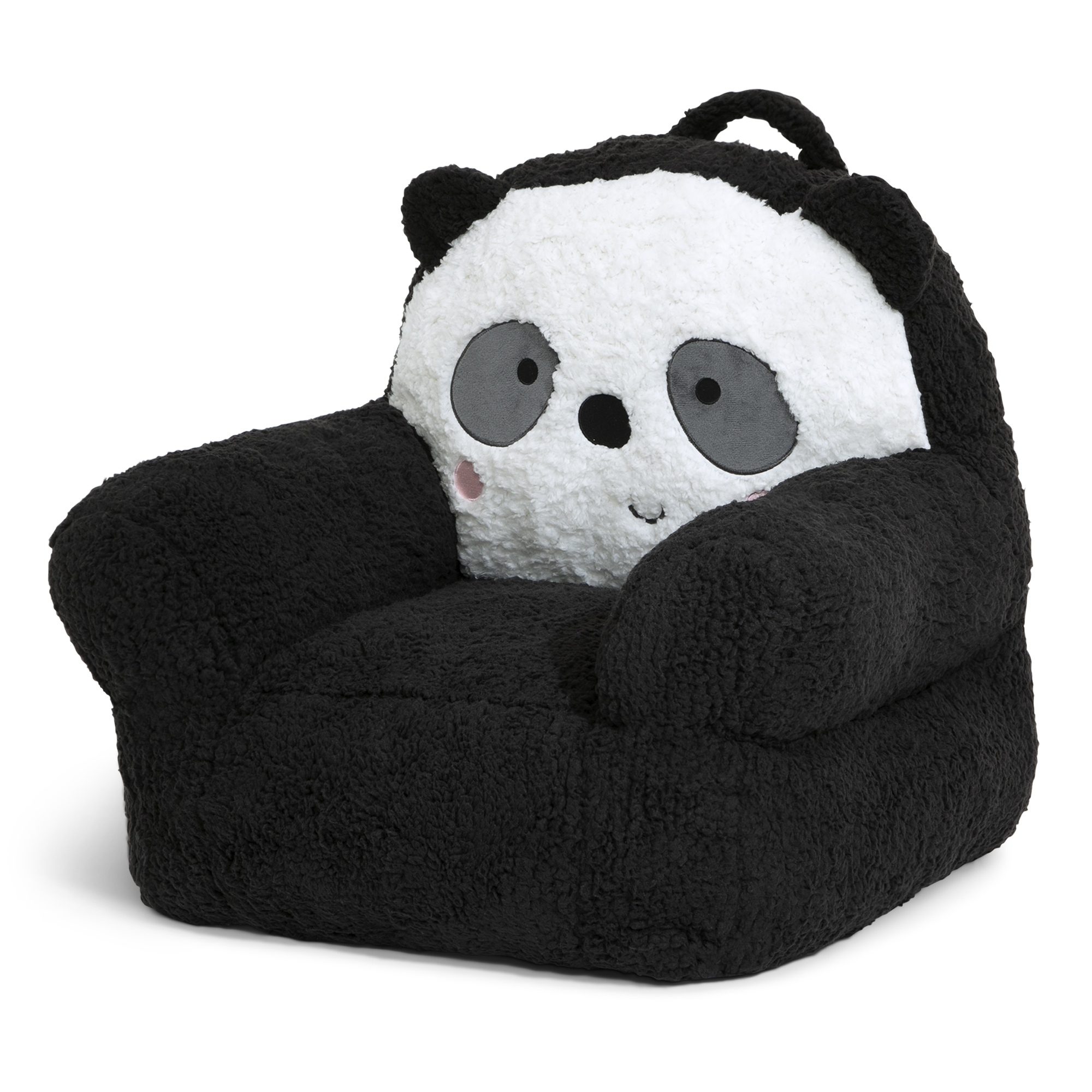 Delta Children Panda Cozee Buddy Chair, Black/White photo 7