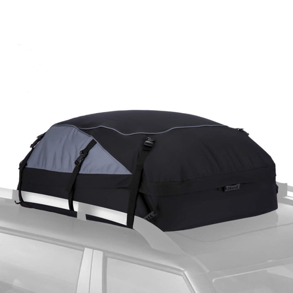 regulere Vend om baseball MEGAWHEELS 350L Car Roof Bag Cargo Carrier with 8 Reinforced Straps  Waterproof Rooftop Cargo Carrier - Walmart.com