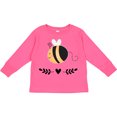 thumbnail image 3 of Inktastic Honey Bee Beekeeper Girls Long Sleeve Toddler T-Shirt, 3 of 5