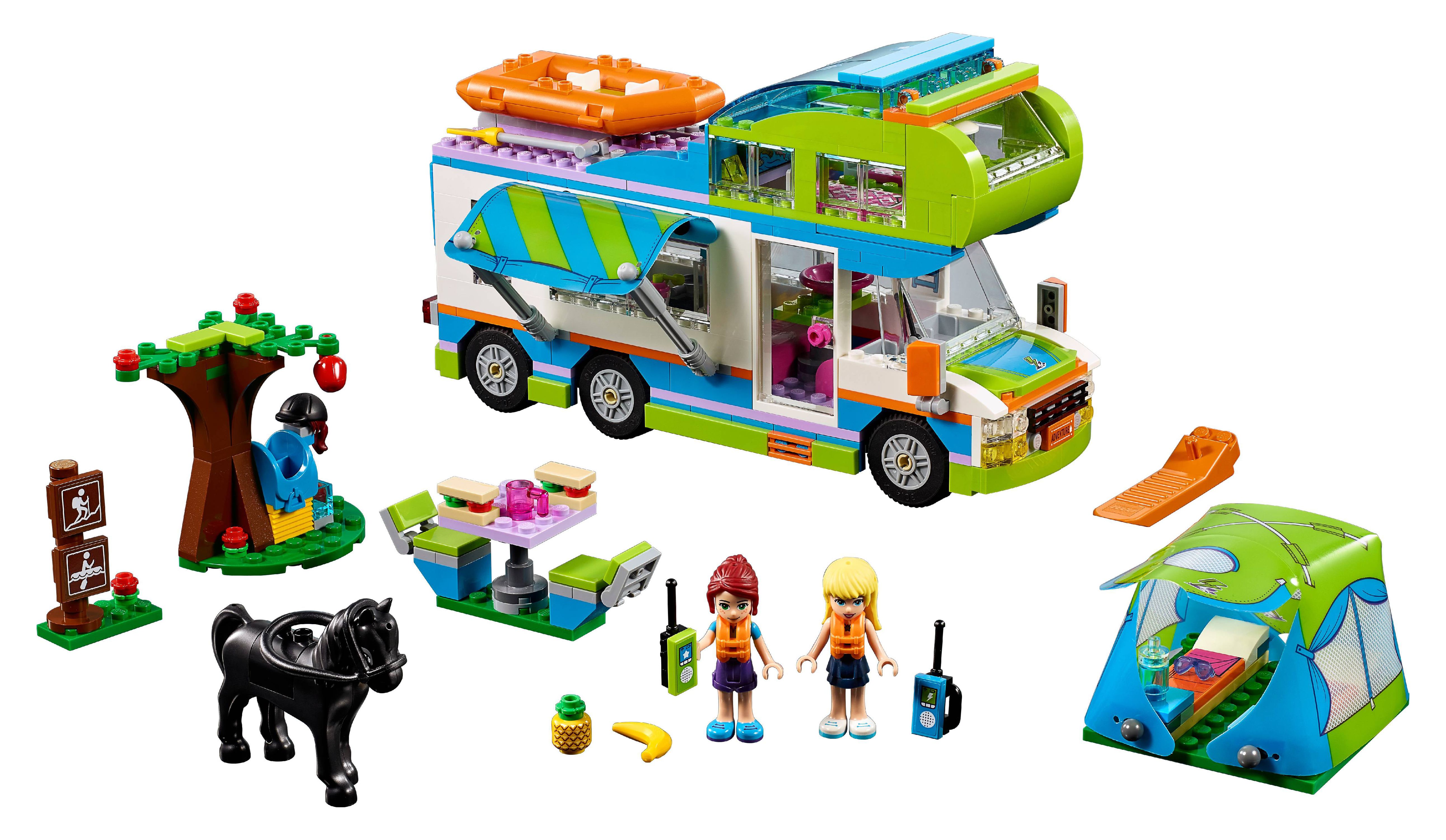 LEGO Friends Mia's Camper Van 41339 Building Set (488 Pieces) - image 4 of 7