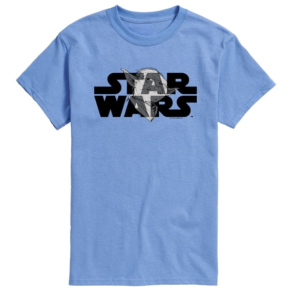 Star Wars - Yoda Logo - Men's Short Sleeve Graphic T-Shirt