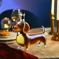 thumbnail image 6 of Fufafayo under $5 Whisky Bottle, Whisky Bottle, Dachshund Shaped Glass Liquor Bottle, High Borosilicate Glass Brewing Bottle, Craft Decorative Bottle for Home Bar, Shelf Decor, and Men's Gifts, 6 of 6