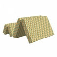 thumbnail image 2 of Abstract Foldable Mattress, Retro Chevron Zigzags Art, 74.8" x 39.4", Orange and Jade Green, by Ambesonne, 2 of 6