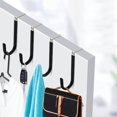 thumbnail image 3 of Vnanda Door Hooks for Extra Storage 10 Pcs Sturdy Metal Door Hanger Hooks Easy to Use Space-saving Solutions for Extra Storage Versatile Over Door Hooks, 3 of 8