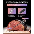 thumbnail image 2 of Wireless Meat Thermometer Digital:  WiFi  Read Food Thermometer Probe for Cooking, BBQ, Oven, Grill, Smoker,  Fryer, 2 of 7