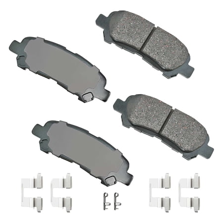 Akebono PRO-ACT Ultra-Premium Brake Pad Set  Ceramic