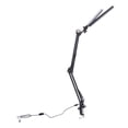 thumbnail image 3 of Lampe de Table Pliante, 10 Niveaux de Luminosité Réglage Multi-Angle Double Tête Lampe de Table LED Double Tête pour Hôtel pour Chambre pour École pour Bureau, 3 of 8