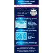 Pre-Seed Personal Lubricant 9 Applicators Support Sperm Quality, 1.4 oz