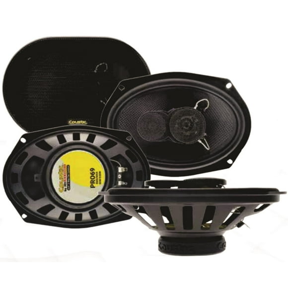 Bocinas Coaxiales COUSTIC PRO69 6x9 Pulgadas 2 Vías
