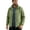 Dark Green, variant on Wrtxtat Warm Jacket for Men Polar Fleece Lined Fall Winter Thermal Zip Up Stand Collar Active Outdoor Running Coats with Pockets Navy XXS