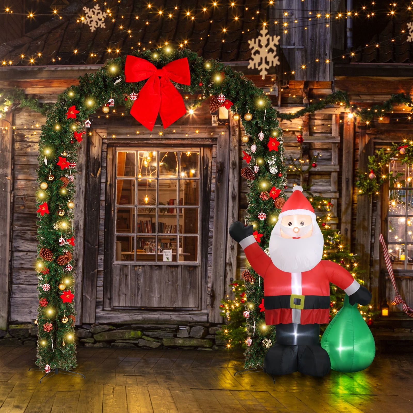 Ktaxon 8.7Ft Christmas Decoration Tree Arch Christmas Arch