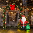 thumbnail image 4 of GoDecor Christmas Decoration Tree Arch Christmas Arch Christmas Garland Set Outdoor Door Decor, 4 of 6