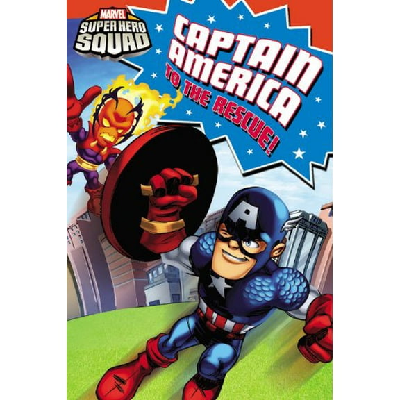Pre-Owned Super Hero Squad: Captain America to the Rescue! (Passport to Reading Level 2) (Paperback) 0316084824 9780316084826